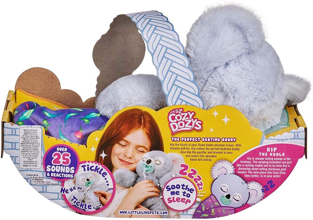 Little Live Pets Cozy Dozy Kip The Koala Bear - Over 25 Sounds and