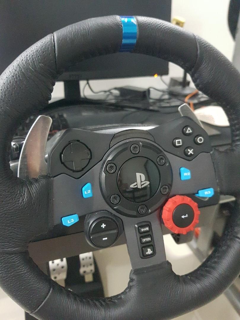 Logitech G29 and gear shifter, Video Gaming, Gaming Accessories