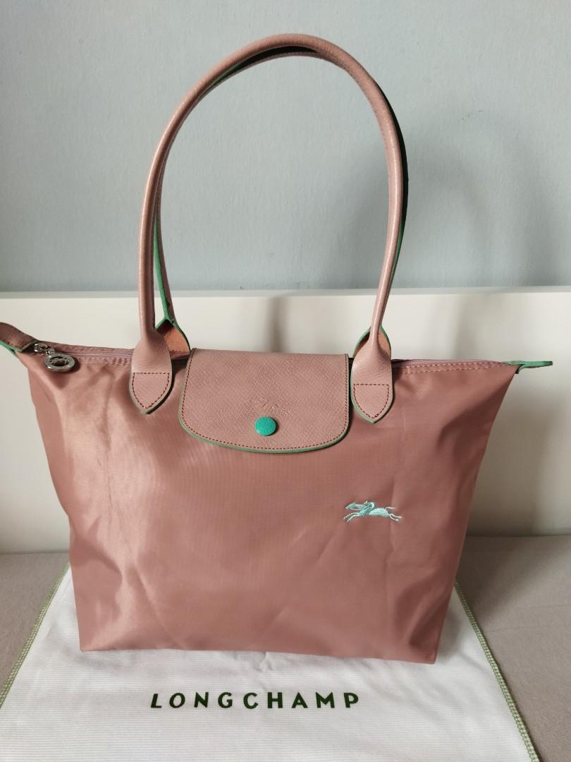 Authentic Longchamp Le Pliage Small Tote Bag Pink