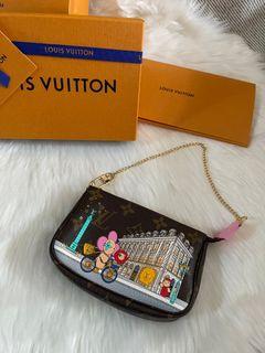 Louis Vuitton, Bags, New 222 Authentic Louis Vuitton Xmas Animation  Limited Edition Mini Pochette