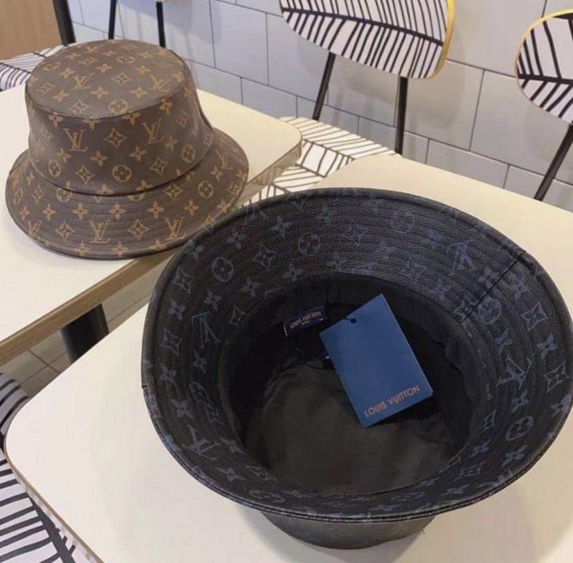 Louis Vuitton Bucket Hat Leather - For Sale on 1stDibs