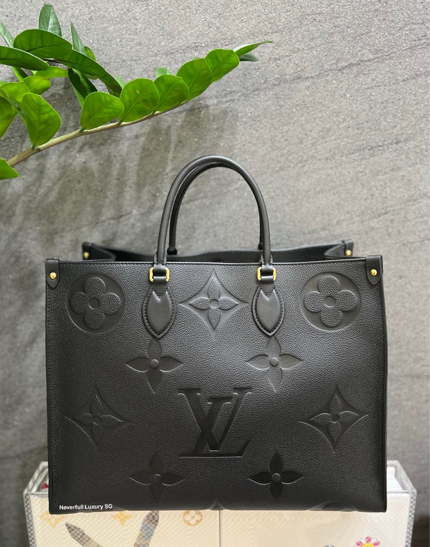 LNIB LV Louis Vuitton Easy Pouch on Strap Black Empreinte Leather (Cash  S$1,750)