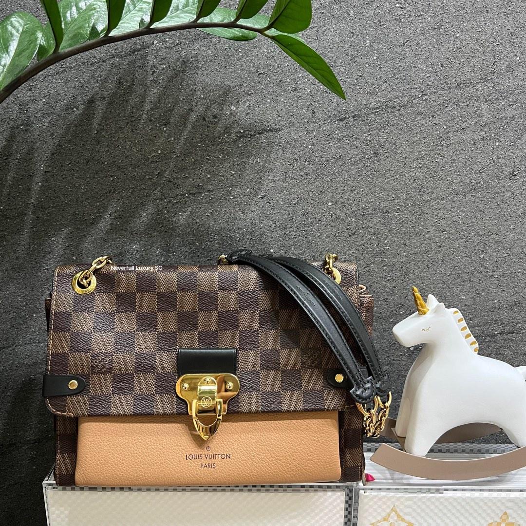 Louis Vuitton Vavin PM Damier Ebene Creme Bag, Luxury, Bags & Wallets on  Carousell