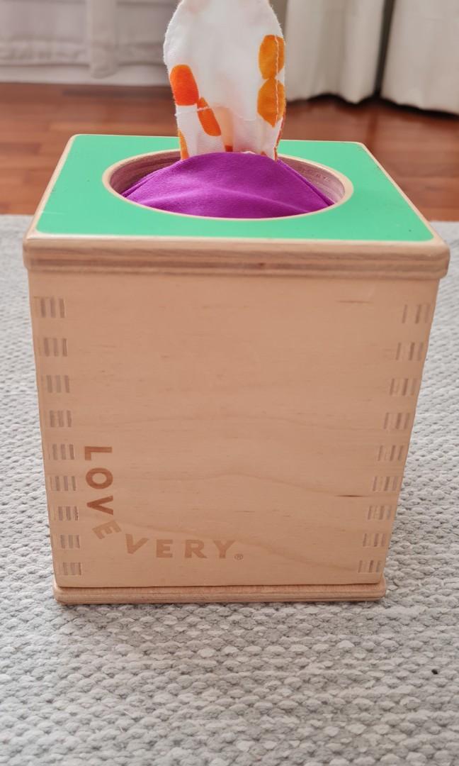 Lovevery Tissue Box, Hobbies & Toys, Toys & Games on Carousell