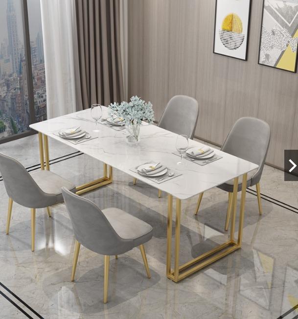 Marble Dining Table, Furniture & Home Living, Furniture, Tables & Sets ...