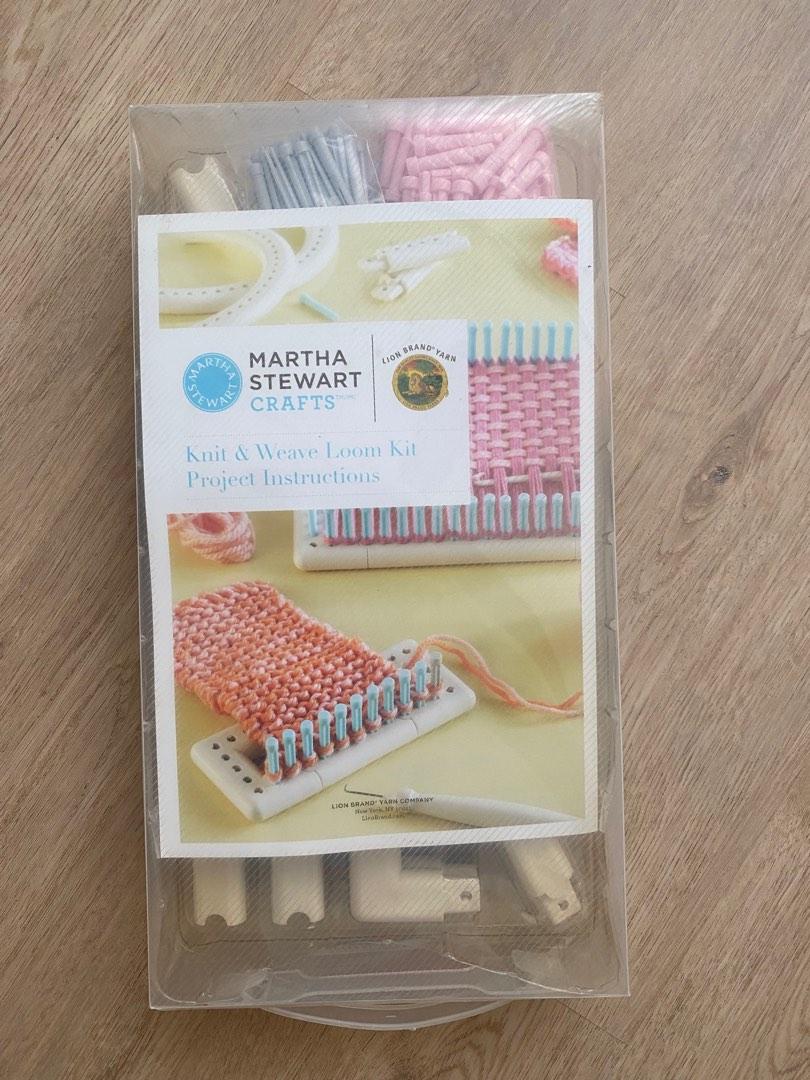 Martha Stewart knit and weave loom kit, Hobbies & Toys, Stationery