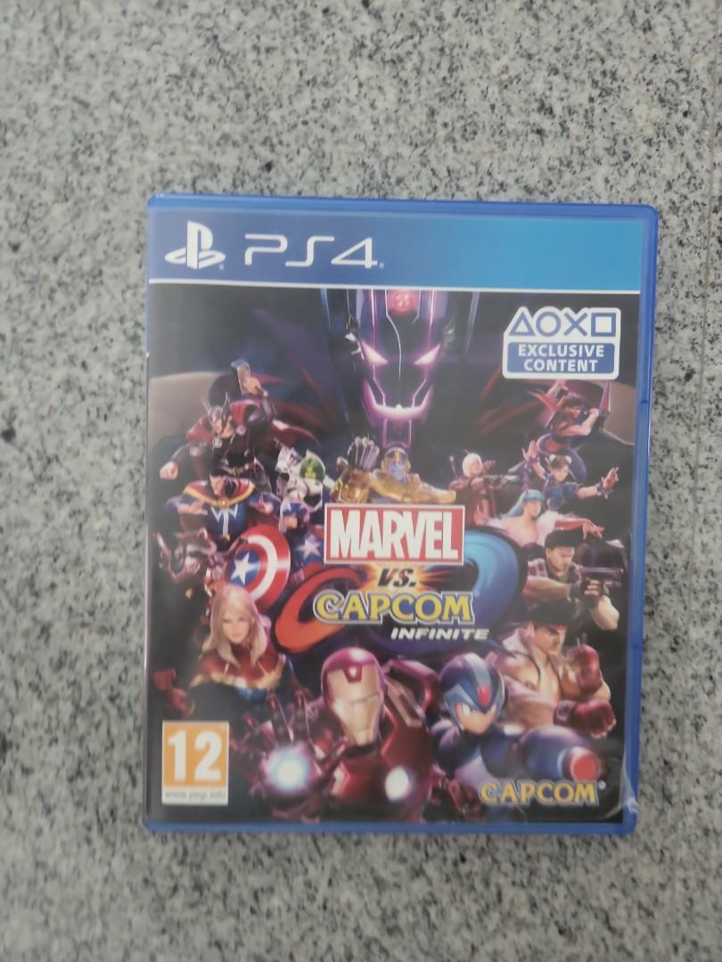 Marvel vs Capcom Infinite STEELBOOK CASE ONLY Playstation 4