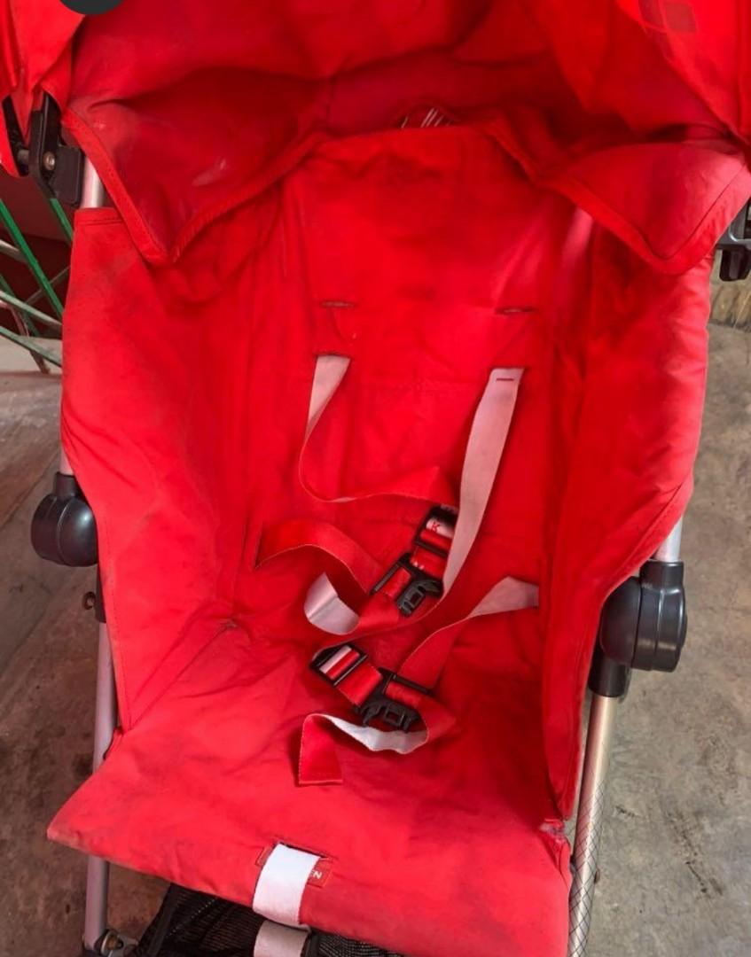 Mc Claren Triump (Category: Strollers) located in Quezon City. Submitted by csa22 (Listing ID 1194269317, Image 2). Description: Very sturdy and reliable especially for travelling and out of town trips Ideal for 1 year old and up not for new born babies *signs of usage *a little tear but but still it's purpose *price slightly negotiable Can be picked up personally or thru courier (grab or lalamove) c/o buyer.