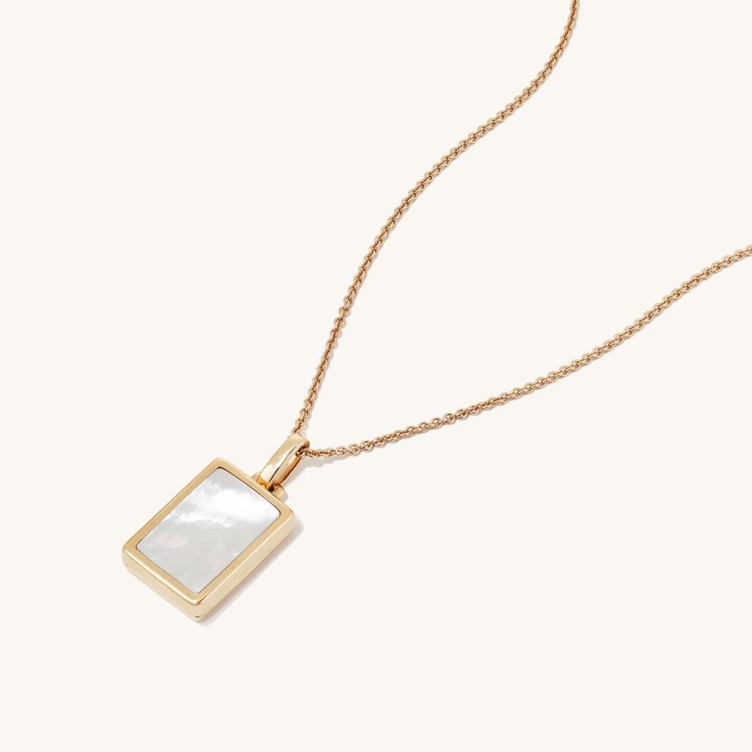 Mejuri pearl necklace shop