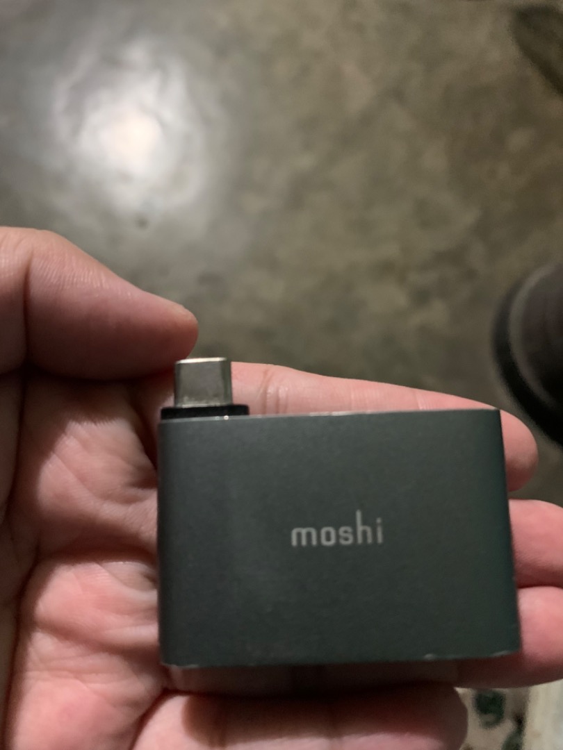 Moshi USBC to Dual USBA Adapter, Computers & Tech, Parts & Accessories
