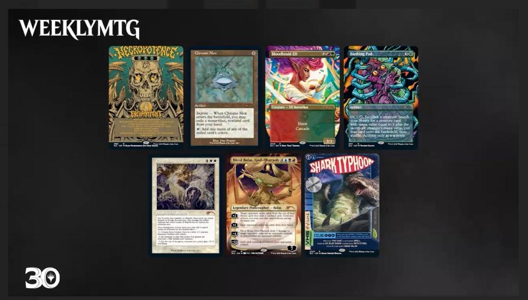 MTG Magic The Gathering Secret Lair 30th Anniversary Countdown Kit ...
