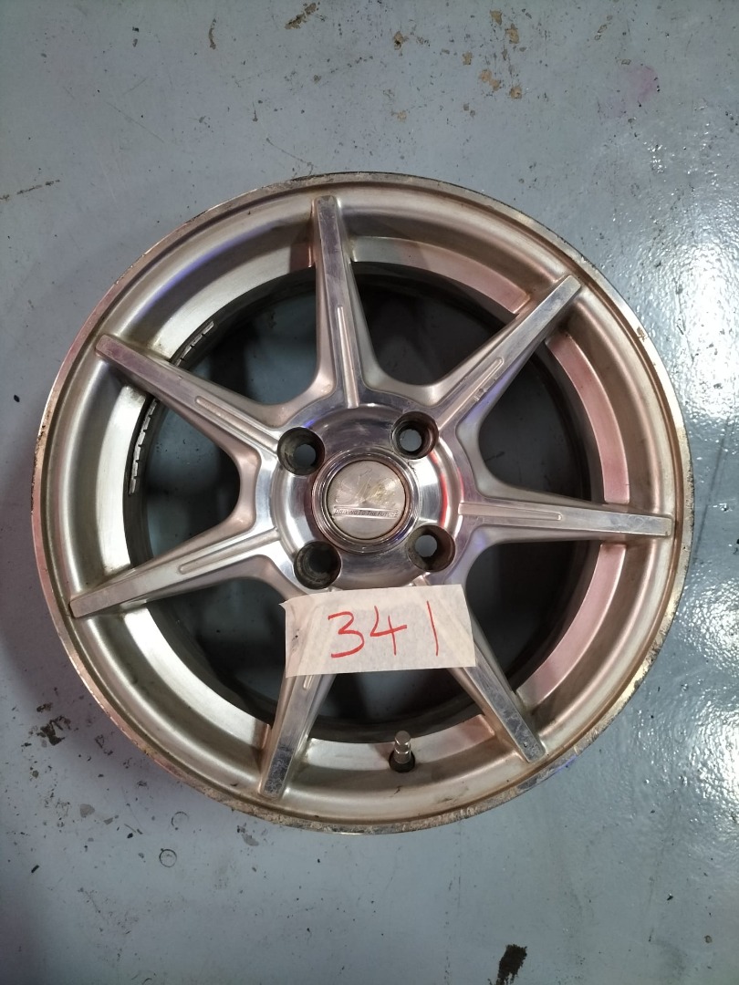 MTT Rim Set, Car Accessories, Tyres & Rims on Carousell