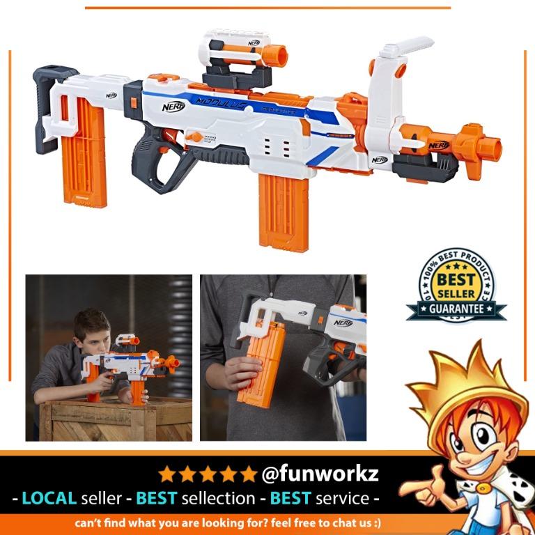 Nerf Modulus Regulator blaster 3 modes Singlefire, burstfire