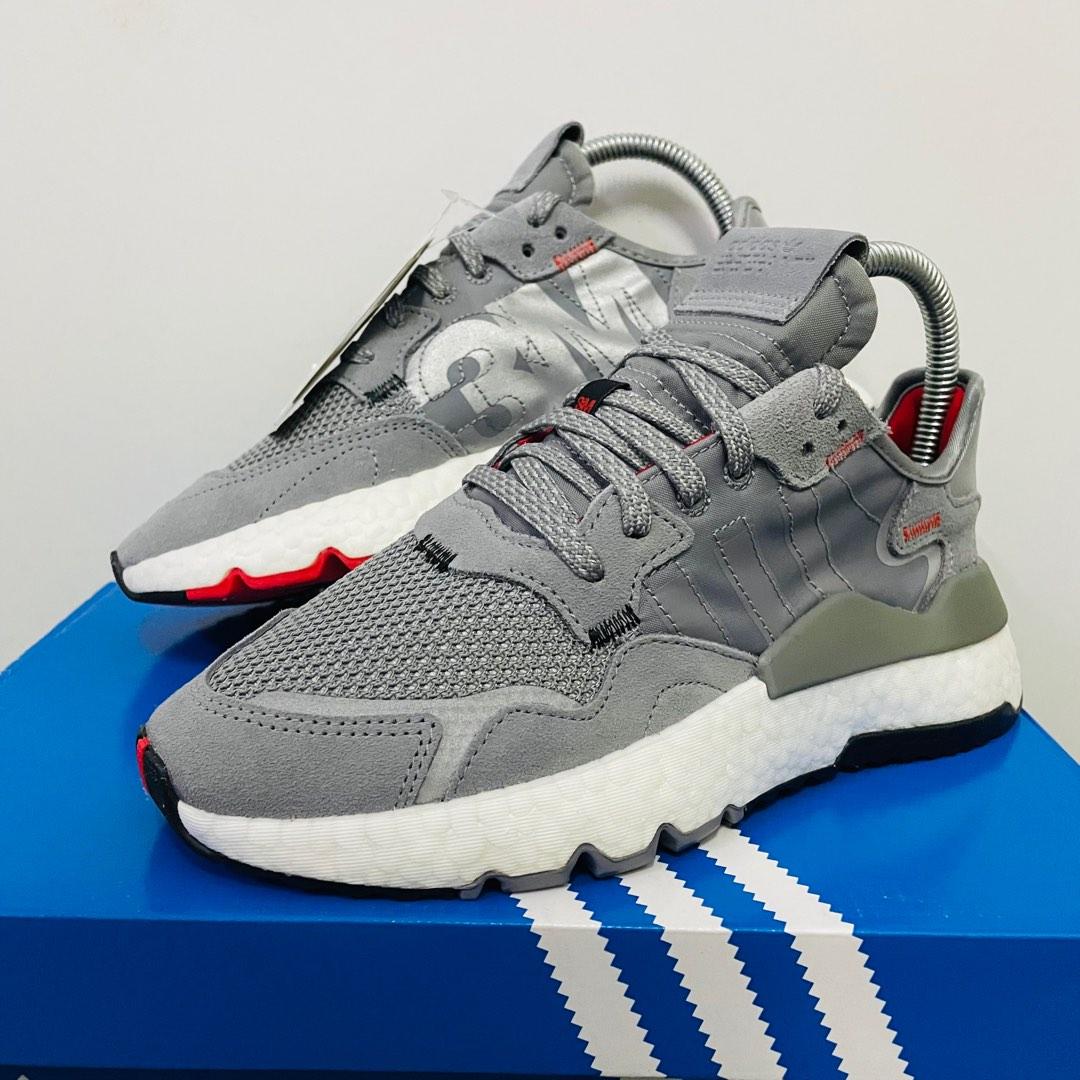 NEW Adidas Nite Jogger J x 3M 4UK Women s Fashion Footwear