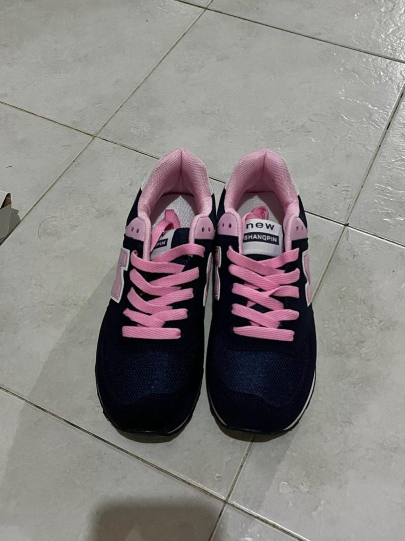 New Balance Dupe (Pink&Blue), Women's Fashion, Footwear, Sneakers on