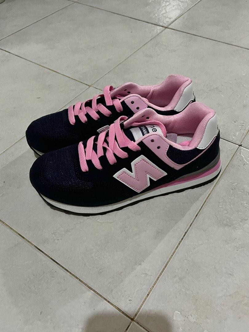 New Balance Dupe (Pink&Blue), Women's Fashion, Footwear, Sneakers on