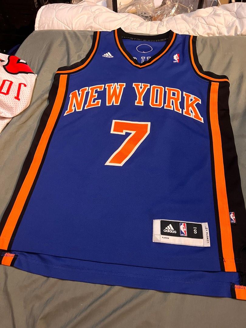 Adidas NBA New York Knicks Carmelo Anthony Basketball Jersey