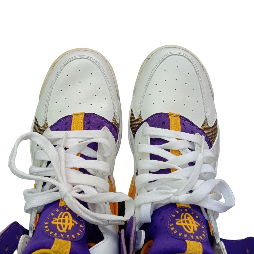 Nike flight top huarache lakers