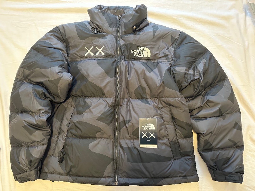 North Face XX Kaws Nuptse/Hoodie, Men's Fashion, Coats, Jackets