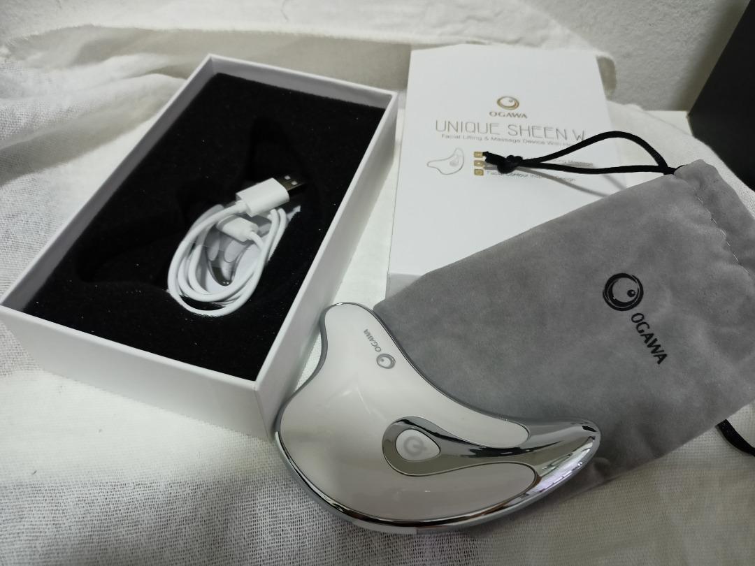 OGAWA Unique Sheen W Facial Lifting Massage Device with Heat
