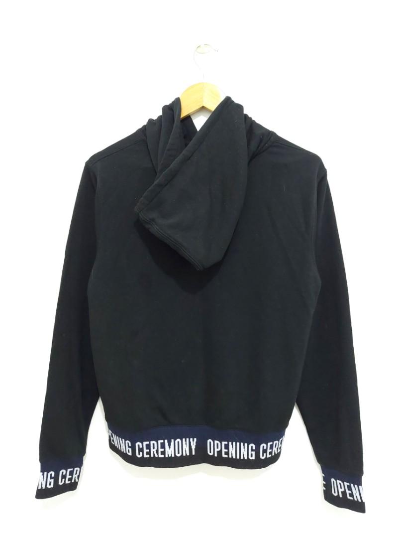 Opening ceremony elastic logo hoodie best sale