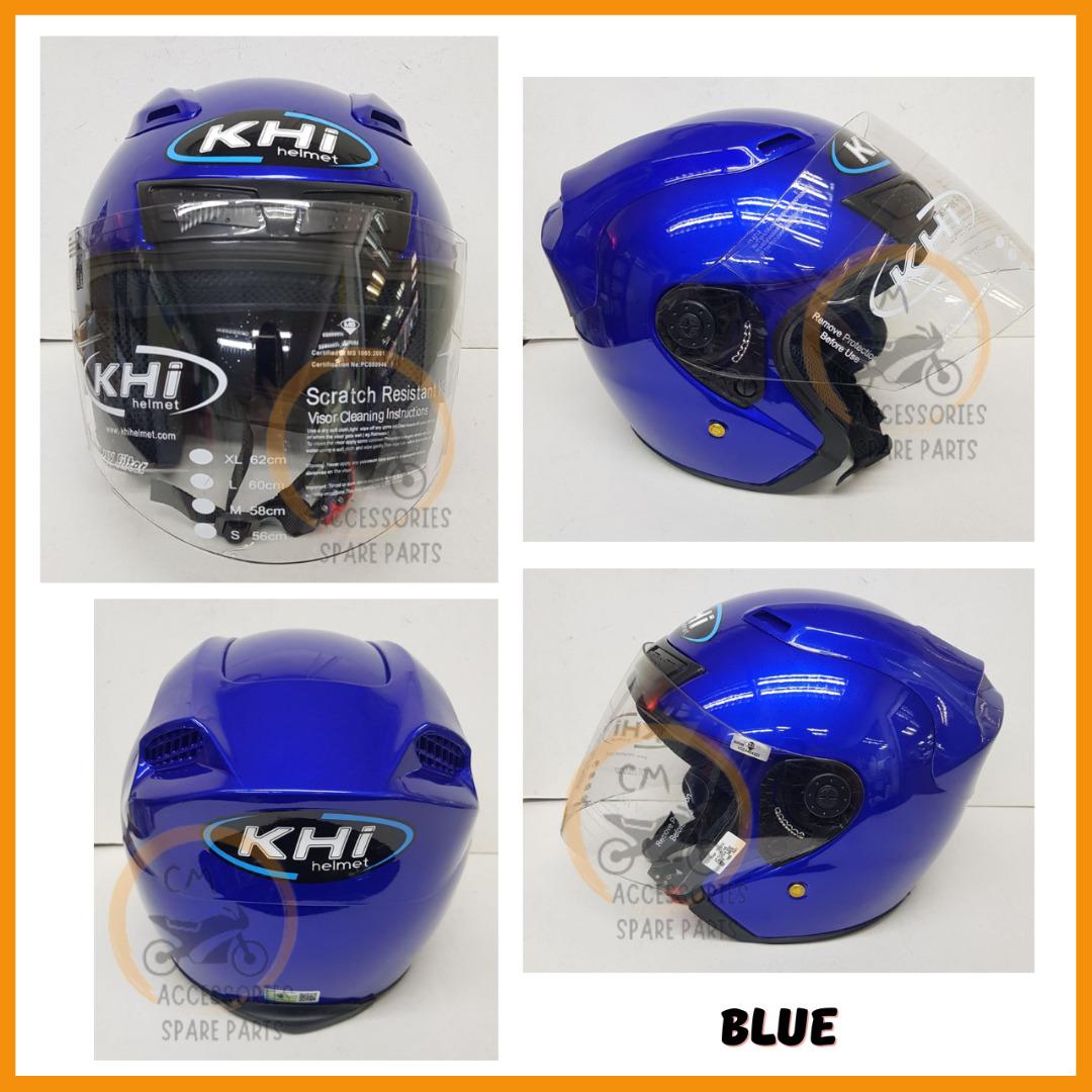 Original KHI K12 Helmet with Visor, Health & Nutrition, Health Supplements, Sports & Fitness