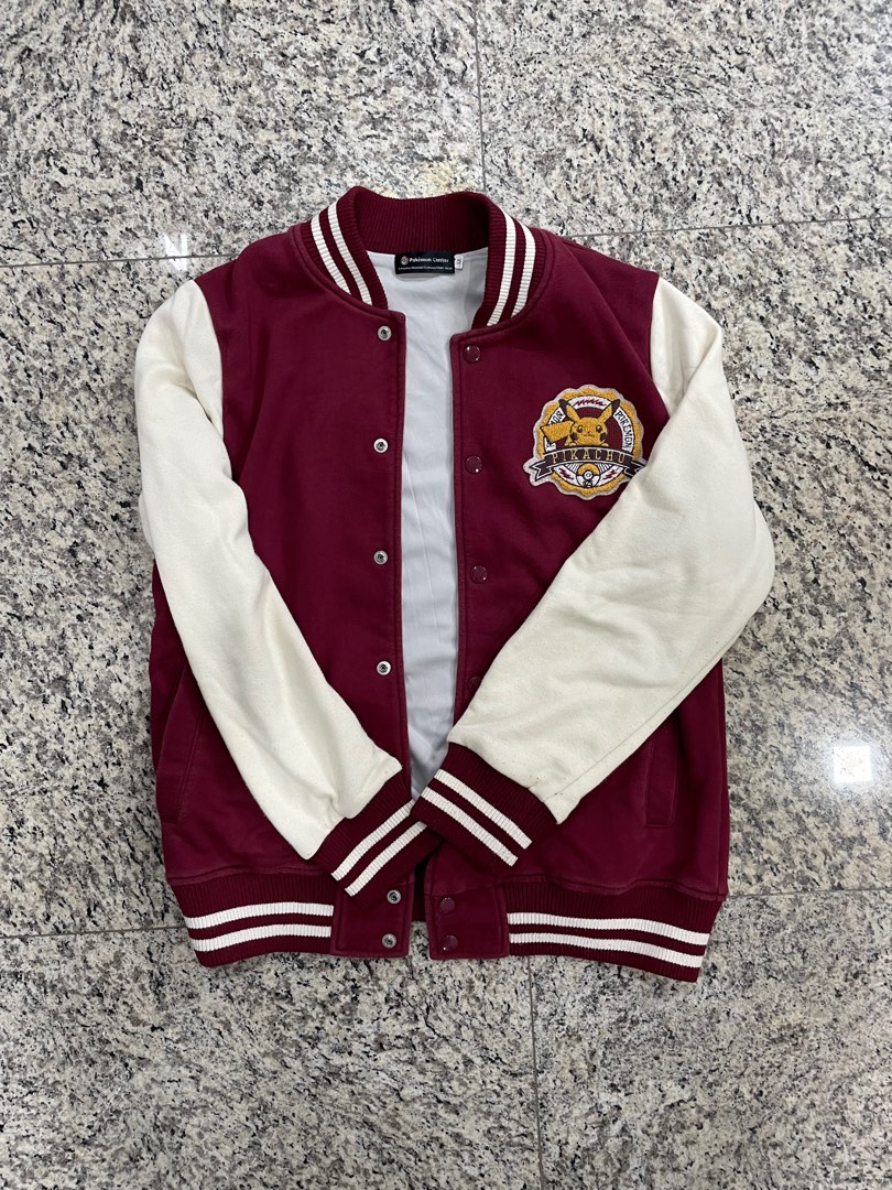 Pokemon center on sale varsity jacket