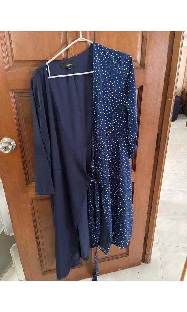 Pomelo xxl wrap dress, Women's Fashion, Dresses & Sets, Dresses on Carousell