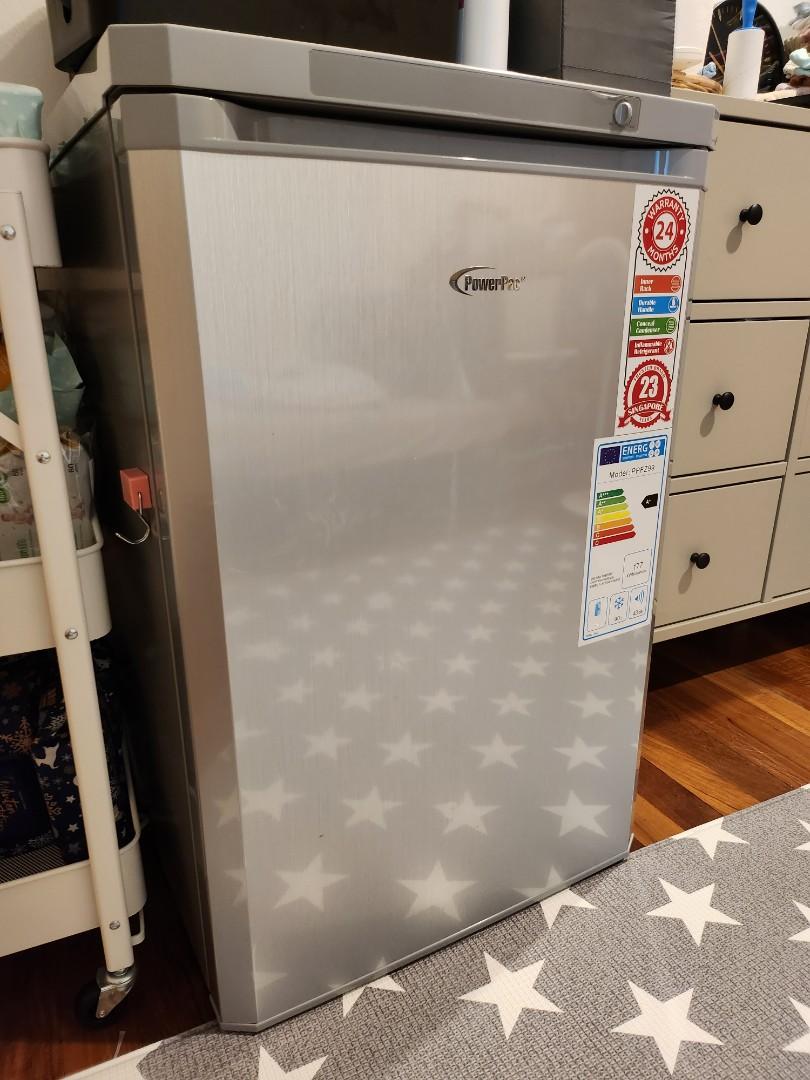 Powerpac 90L upright chest freezer for breastmilk, TV & Home Appliances