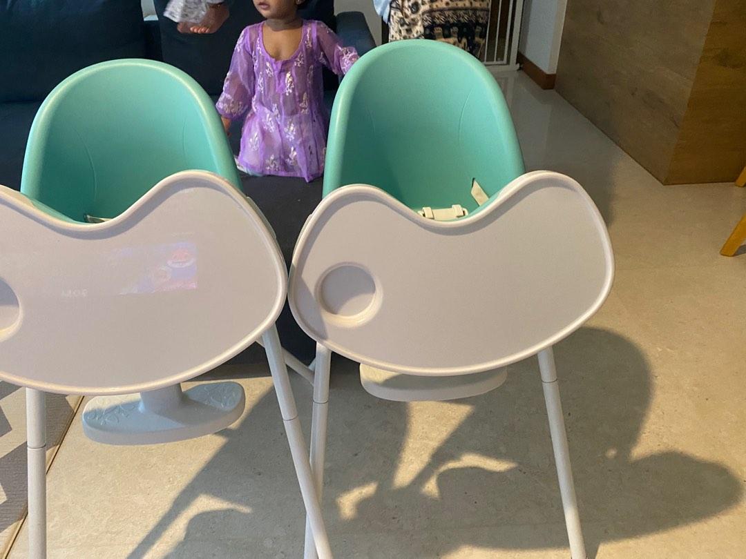 PRIMO Twins baby high chair set, Babies & Kids, Nursing & Feeding, Baby High Chairs on Carousell