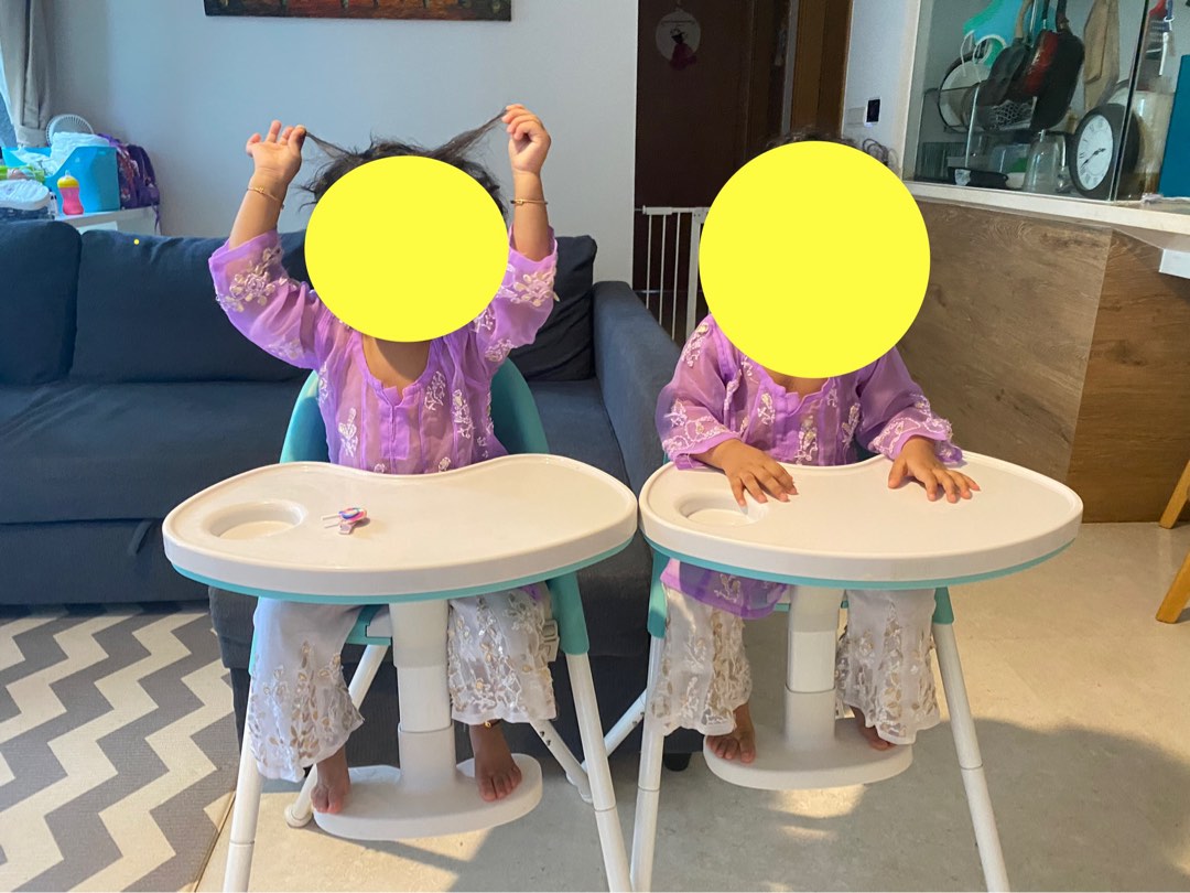 PRIMO Twins baby high chair set, Babies & Kids, Nursing & Feeding, Baby