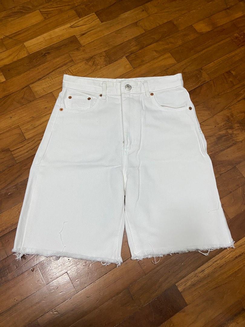 White long clearance shorts