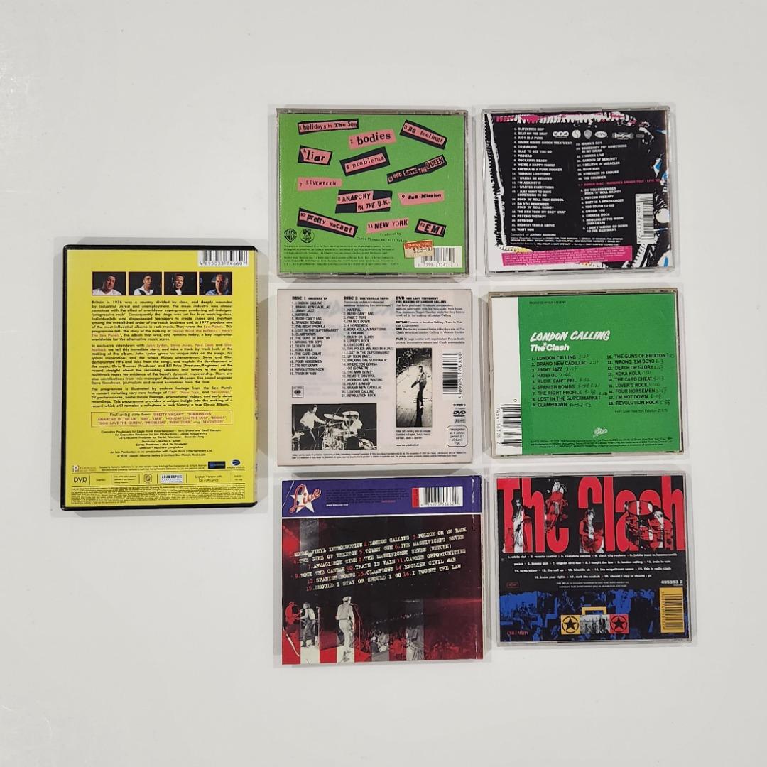 1 Lot of Punk CD/DVD/Book (The Sex Pistol/Ramones/The Clash), Hobbies ...