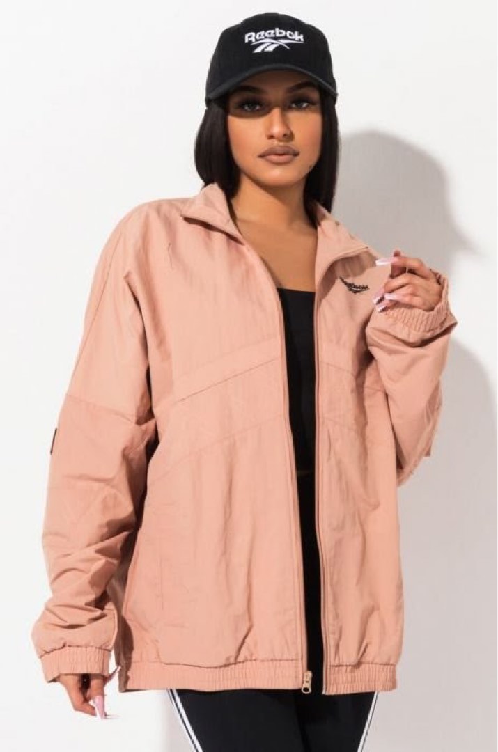 Reebok jacket with cap outlet