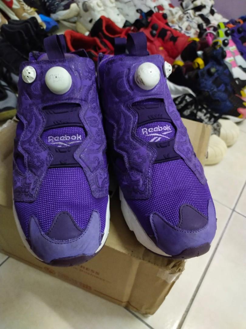 Reebok instapump fury og purple paisley clearance