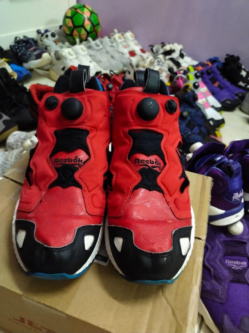Reebok insta pump fury spider man on sale