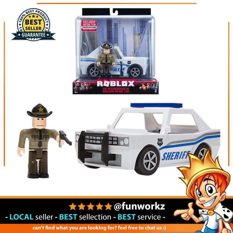 Roblox The Neighborhood Of Robloxia Patrol Car Vehicle Hobbies And Toys Toys And Games On Carousell 