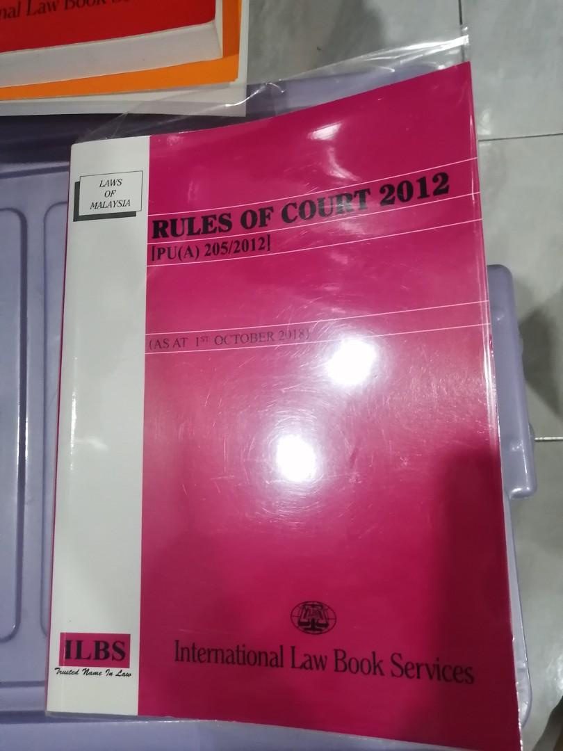 Rules of court hobbies toys books magazines textbooks on carousell