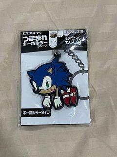Sega Sonic Rubber Phone Charm Key Chain
