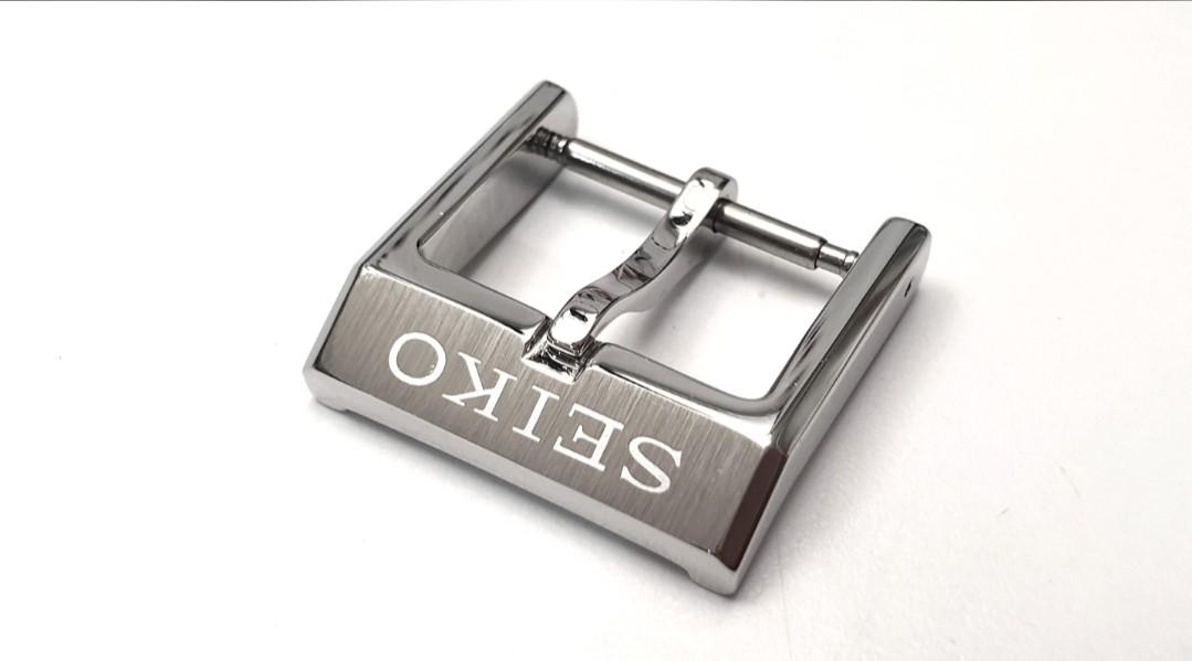 Seiko 18mm Silver Watch Buckle Clasp