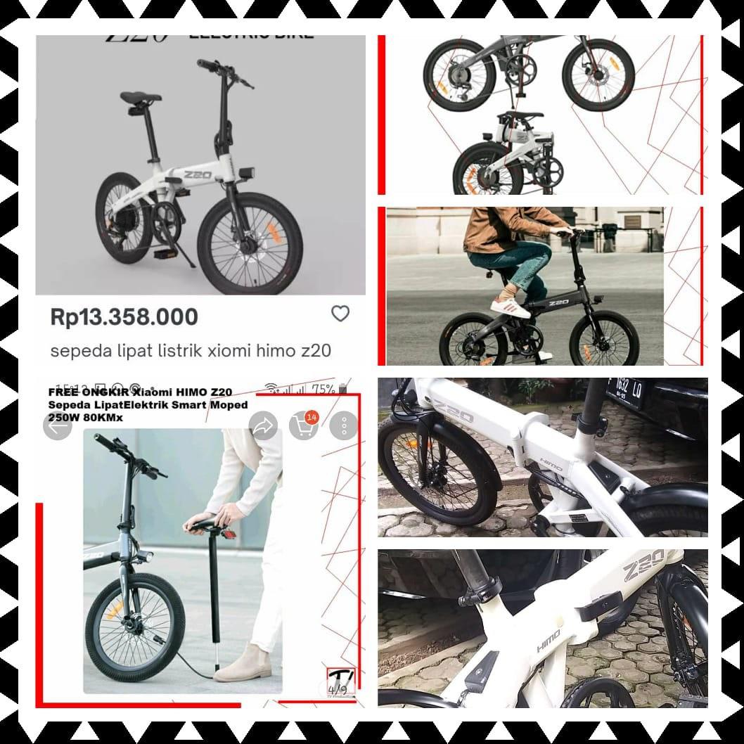 Sepeda listrik, Motor di Carousell