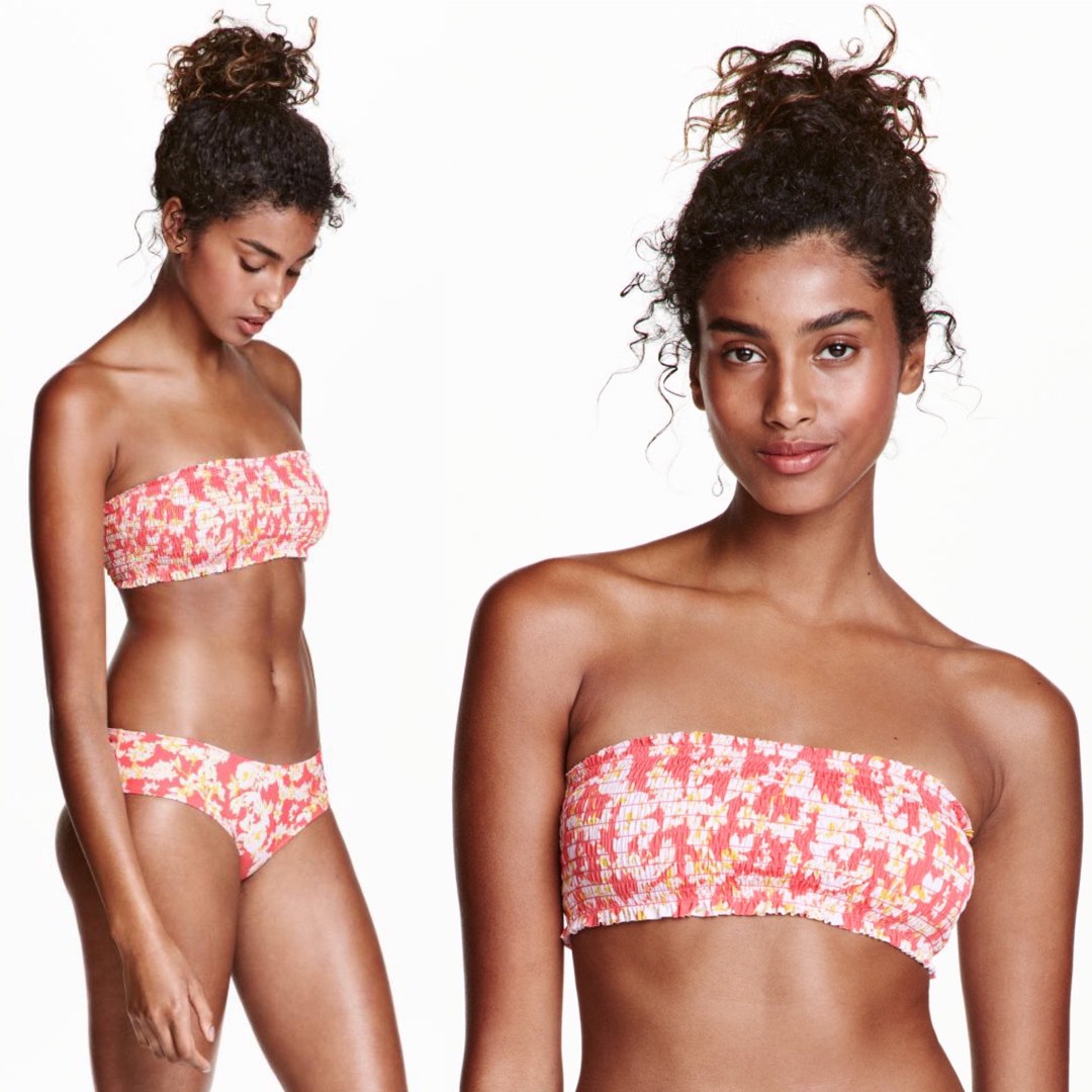 H&M Bikini Strapless Hooks in Back lightly Lined Unde… - Gem