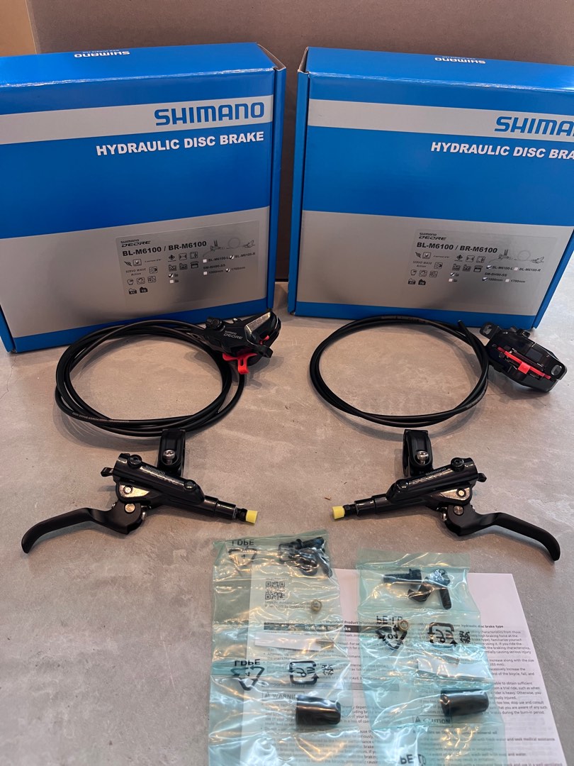 shimano deore hydraulic brake set