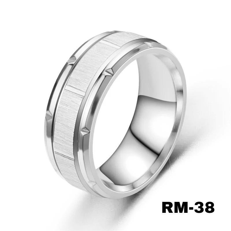 White titanium ring clearance