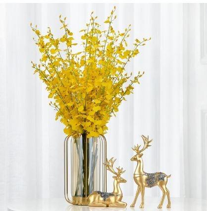 Simple Modern Light Luxury Dried Flower Glass Vase Decoration Living Room Flower  Arrangement Artificia - Lsg1635, Furniture & Home Living, Home Decor, Vases  & Decorative Bowls On Carousell