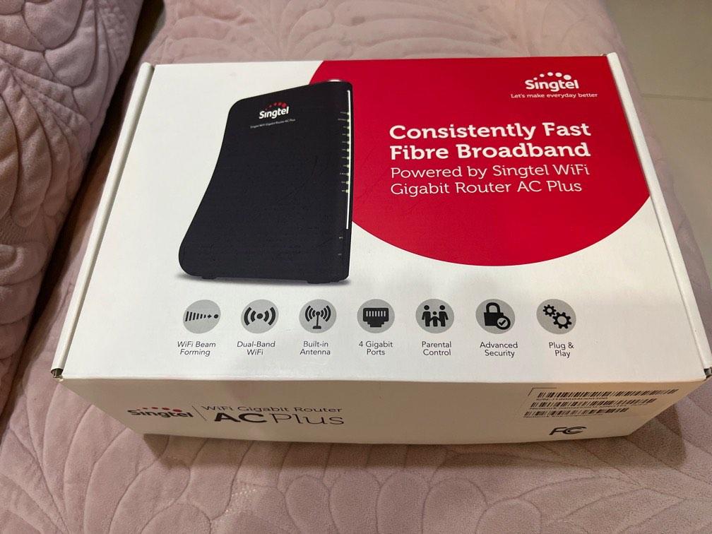 SingTel Wifi Gigabit Router AC Plus, Computers & Tech, Parts