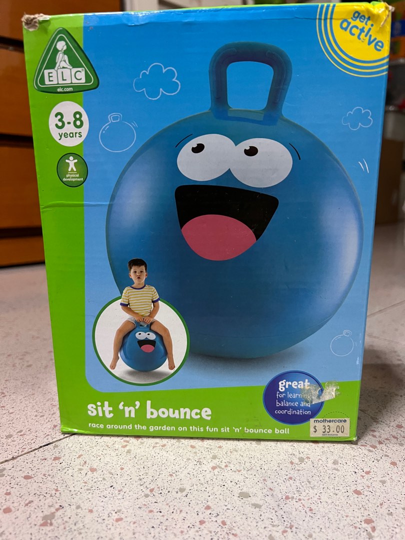 Sit & Bounce ball (ELC), Babies & Kids, Infant Playtime on Carousell