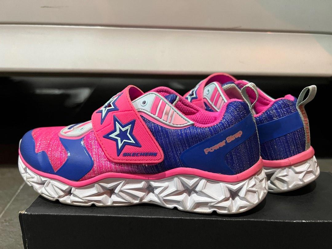 Skechers kids' galaxy outlet lights-cosmic kick sneaker