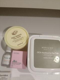 Skincare set vt  skinfood p.calm Mary and may