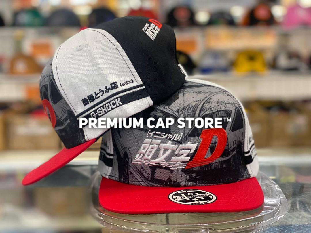 SNAPBACK CAP INITIAL D BAIT G SHOCK RED